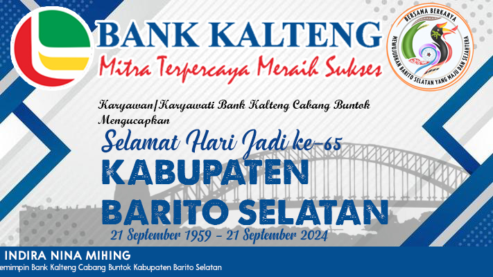 BANK KALTENG HUT BARITO SELATAN 2024